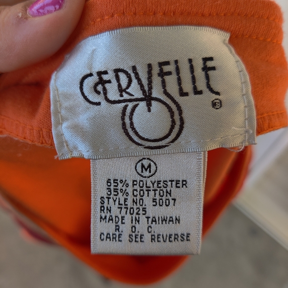 MEDIUM Cervelle Orange Knit Top & Skirt Set - Picture 10 of 11